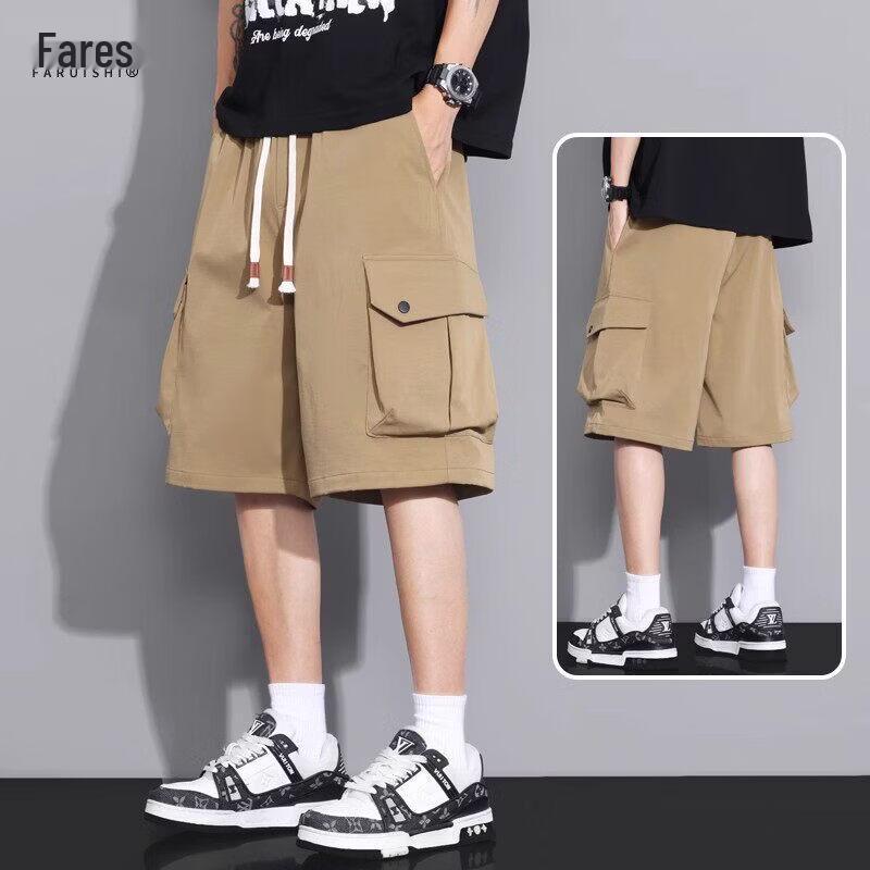Playboy Men s Ice Silk Cargo Shorts 6XL
