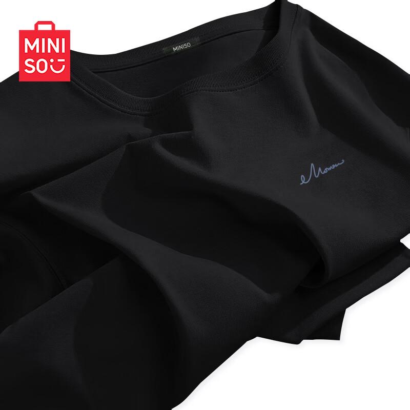 MINISO Women s Pure Cotton Short Sleeve T-shirt S