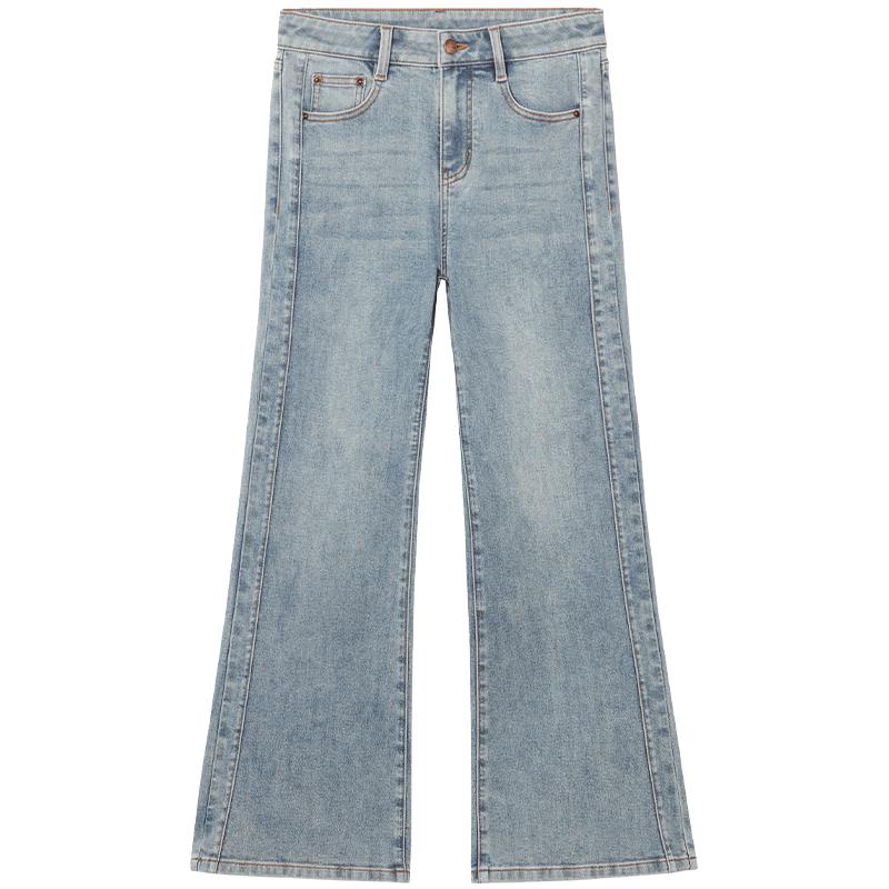 Hotwind Women s 2025 Autumn Slim Fit Flared Jeans 27