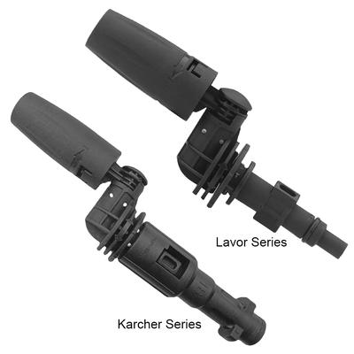 360 Degree Rotating High Pressure Washer Gun Nozzle Adjustable Angle Water Gun Adapter Car Wash Nozzle Washer Tips for Karcher