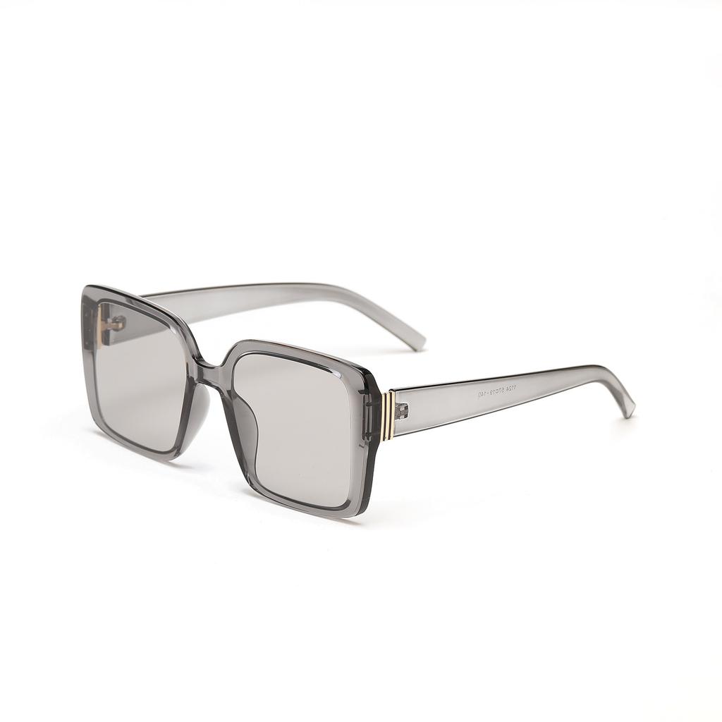 Glasses 1124 Square Large Frame Color Personality Trend Hip Hop Sunglasses Women, Sunglasses Men