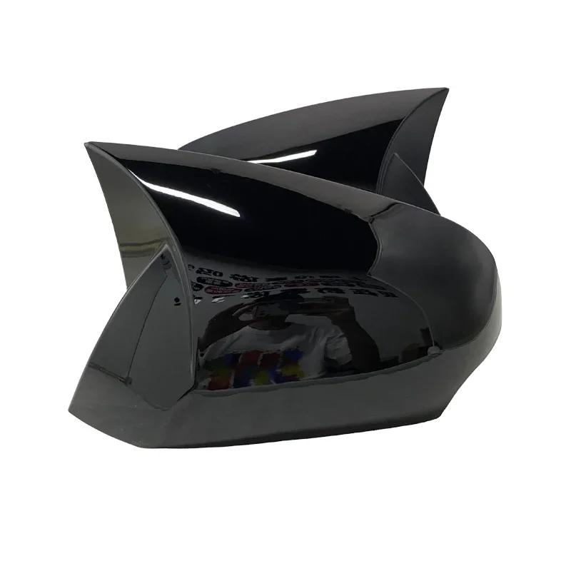 Autozubehör Piano Black Tuning Auto Sport Fledermaus Design RS Seitenfledermaus Design Spiegelabdeckung für Renault Fluance für 2010-2016