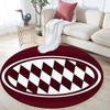 Bayern Munich Pattern Round rug,Carpet Rug for Living Room Bedroom Playroom ,Non-slip Floor Mat,Holiday Gifts and Birthday Gifts.