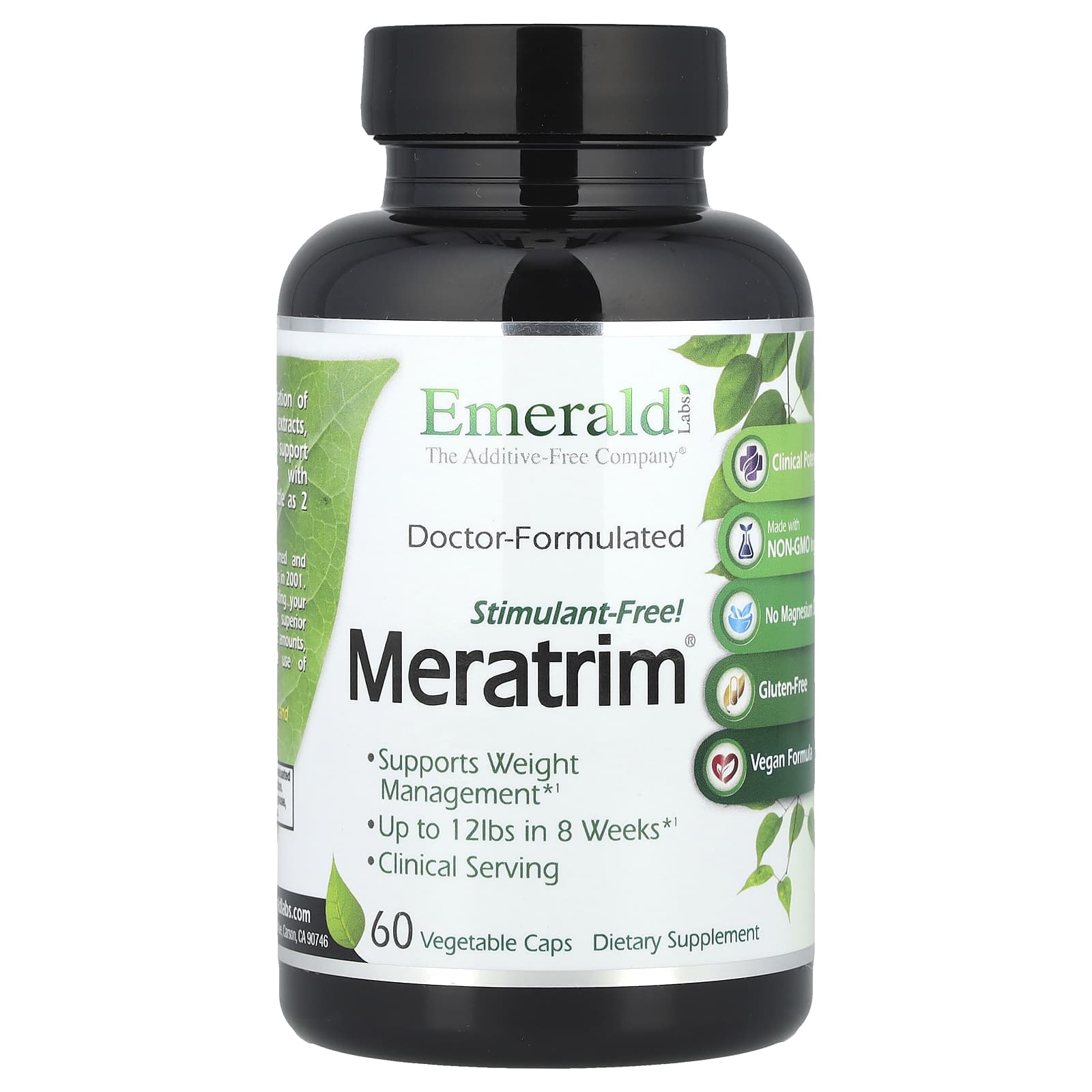 

Meratrim, Stimulant Free, 400Mg, 60 Veggie Caps