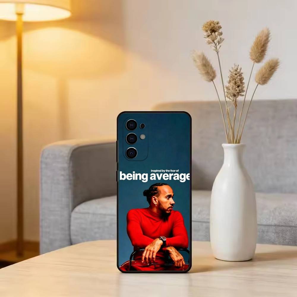 Racing Driver L-Lewis H-Hamilton Phone Case For Samsung S25,S24,S21,S22,S23,S30,Ultra,S20,Plus,Fe,Soft Silicone Black Cover