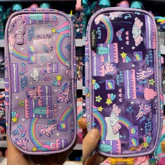 Smiggle Australia Large Cartoon Pencil Case for Primary & Secondary Students