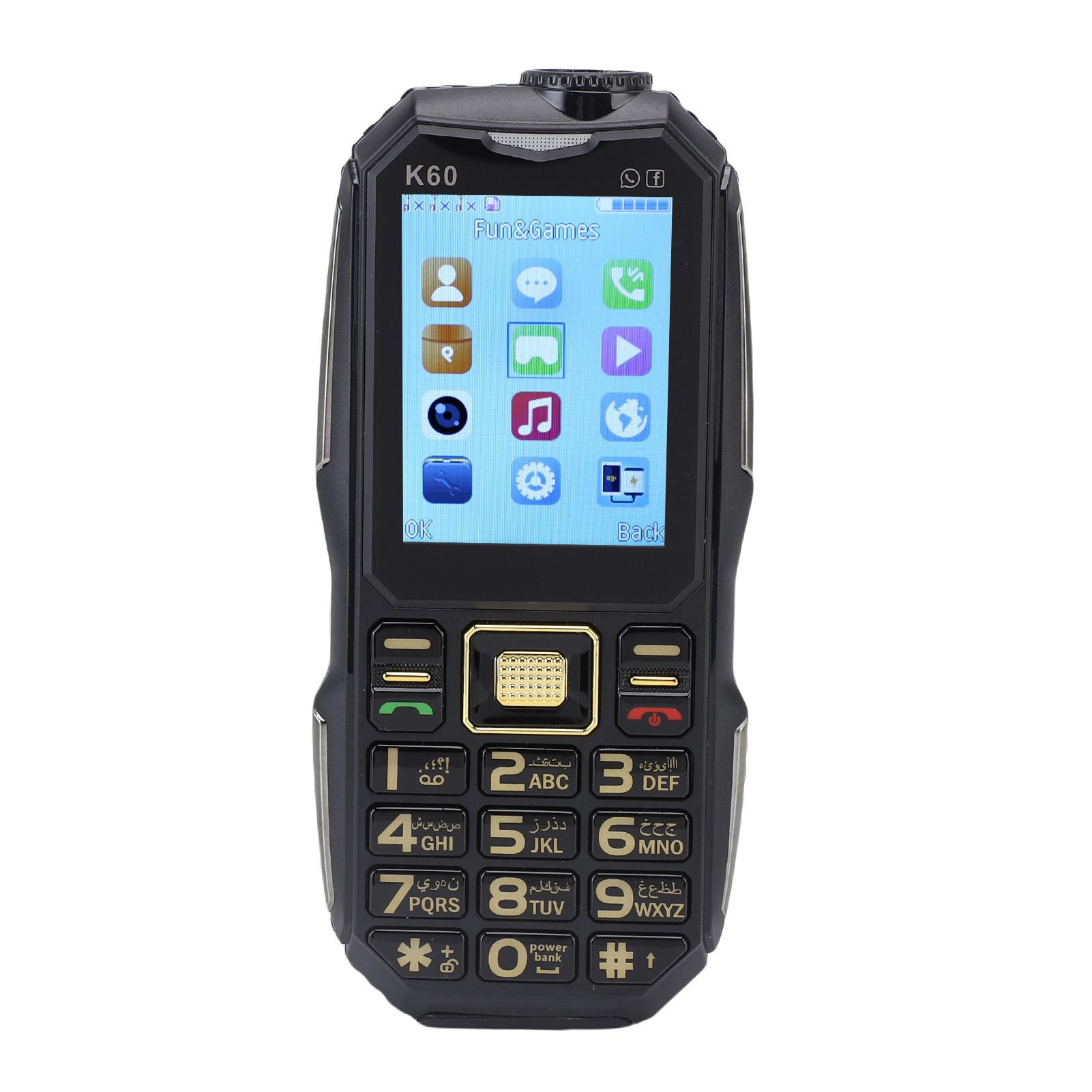 

2G Unlocked Phone GSM Big Button Cell Phone for Seniors with 2.4 Inch Screen Triple SIM Triple Standby High Volume US Version