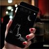 Phone Case For Google Pixel 10 9 Pro XL 9A 8 7 6 Pro Pixel 8A 7A 6A Pixel 8 7 6 5 Cartoon Black Cat