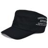 AVIREX Cotton Embroidered Work Simple Style Size Black and Cap, (Regular (Approx. 57-59cm), White)