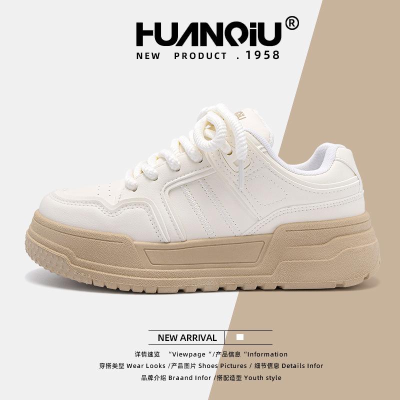 Global retro board shoes women's ZHQ3598 new versatile women's shoes fashion casual women's shoes summer platform shoes