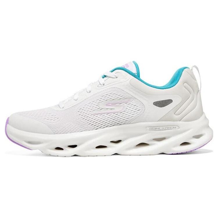 (WMNS) Skechers GO RUN Swirl Tech White Blue Women s 129496-WBL EU 36