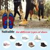 Magnetic Acupressure Massage Shoe Insoles - Shock-Absorbing EVA Cushion, Breathable Non-Slip Design for Arch Support & Foot Cushioned Comfort Insole