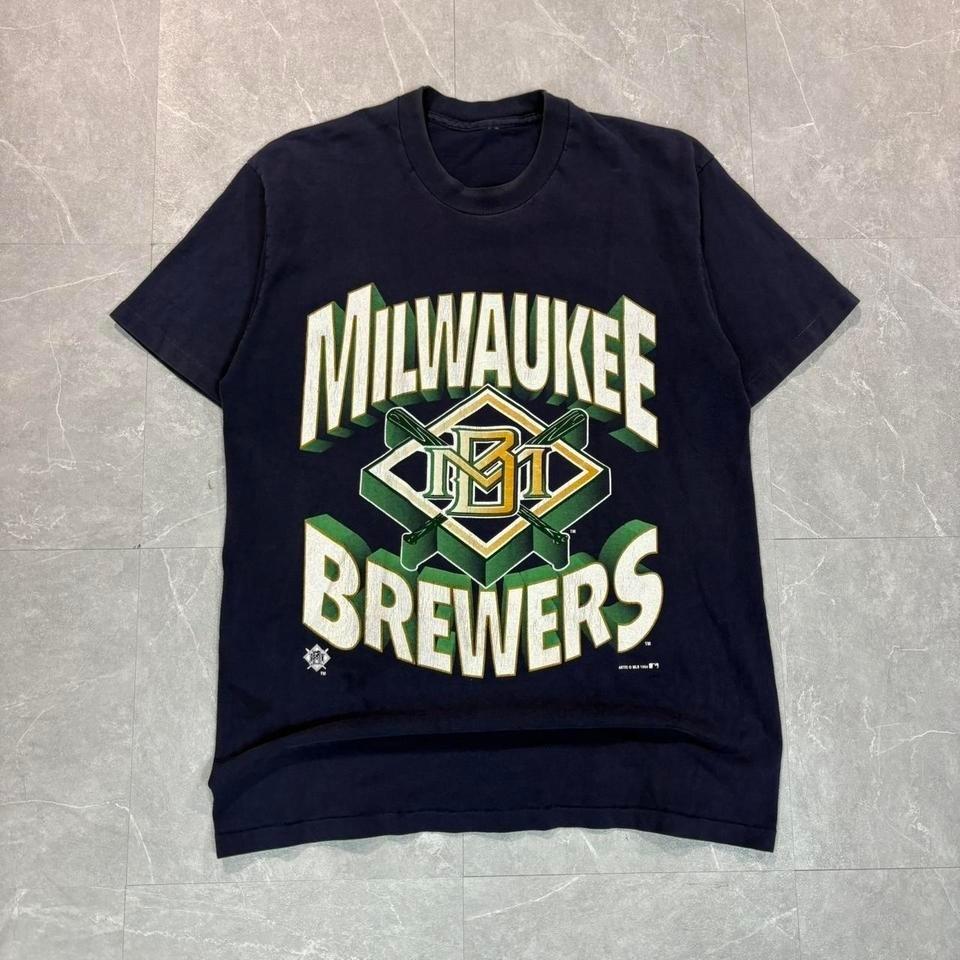 1990 s Milwaukee brewers MLB tee Unisex T-Shirt S