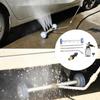 Pressure Washer Undercarriage Cleaner 1/4 Quick Connect with Extension Wands Water Broom Foam Cannon for Washing Car Garden