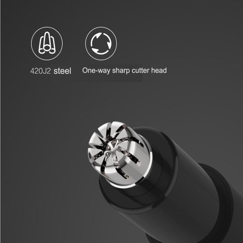 Xiaomi Electric Mini Nose Hair Trimmer HN1 Portable Ear Nose Hair Shaver Clipper Waterproof Cleaner Tool Prevent Damage