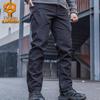 Angken Men's Winter Softshell Fleece-Lined Windproof Tactical Climbing Pants