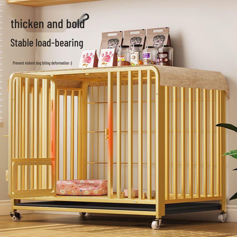 Extra Large Dog House with Toilet Separation for Golden Retrievers, Medium Dogs, Small Dogs, Teddy, and Bichon Breeds