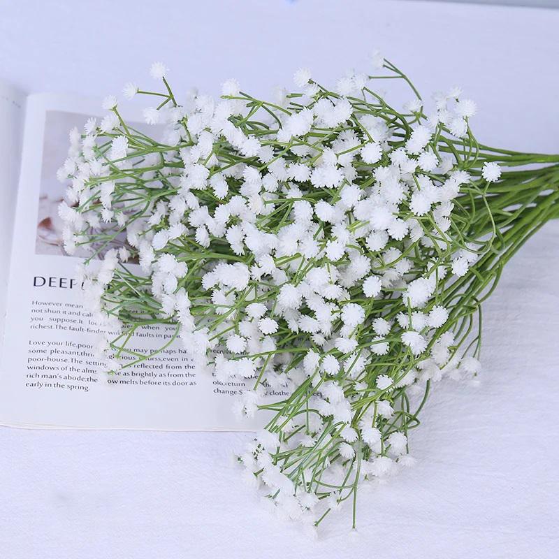 Branch Plastic Artificial Full Sky Stars Flowers Bouquet Multiple Colors 63cm Party Wedding Room Table Decorative Fake Plant