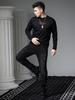 European Station 2025 New Men's Long-Sleeve T-Shirt Trendy Versatile Round-Neck Base Shirt Autumn Fashion Brand Printed Top
