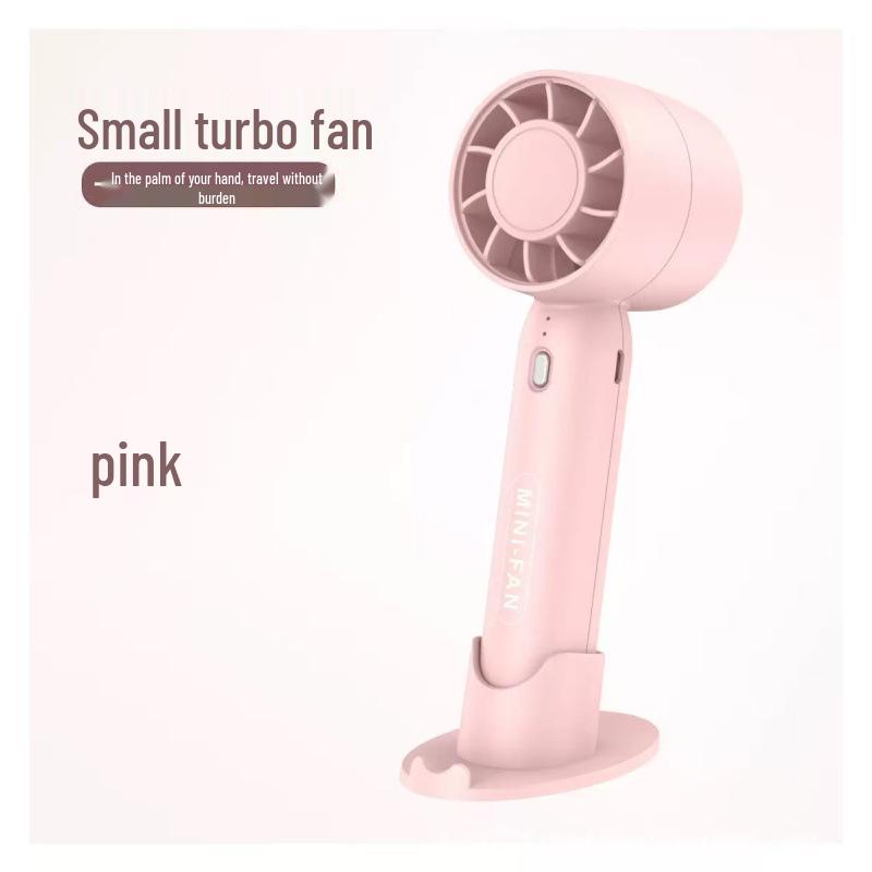 

Portable USB Rechargeable Handheld Mini Fan with Three-Speed Adjustment and Long Battery Life 16 x 7 x 6 CM