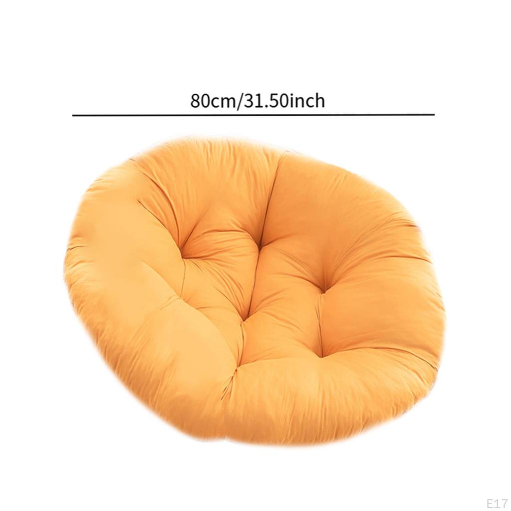 Hammock Chair Cushion Floor Pillow Breathable Thick Swinging Pad Replacement for Garden Patio