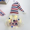 New Independence Theme Wall Hangings Front Door Wall Decorations Faceless Man Independence Day Decorations