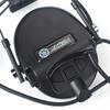 Auriculares de Comunicación Tácticos WADSN con Cancelación Activa de Ruido con Soportes para Casco PTT Supraurales WZ189 Especializado ABS Juego al Aire Libre