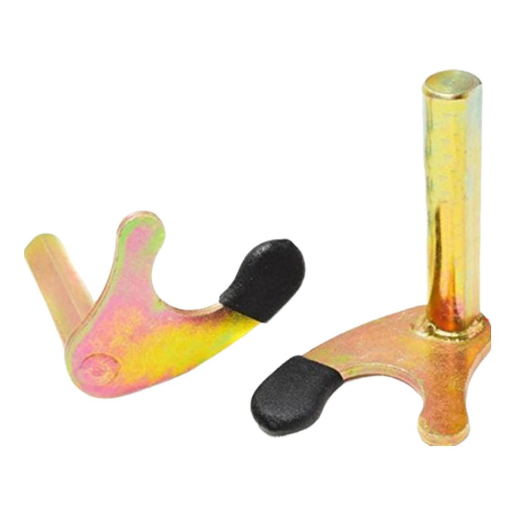 Motorcycle Parking Stand Hooks U / L-style Motorcycle Paddock Stand Attachments Support Frame Swingarm Spool Slider Lift Stand