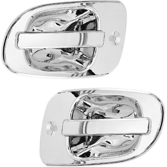 Set Chrome Door Handle Cover Fit For 2008-2017 Freightliner Cascadia Left & Right
