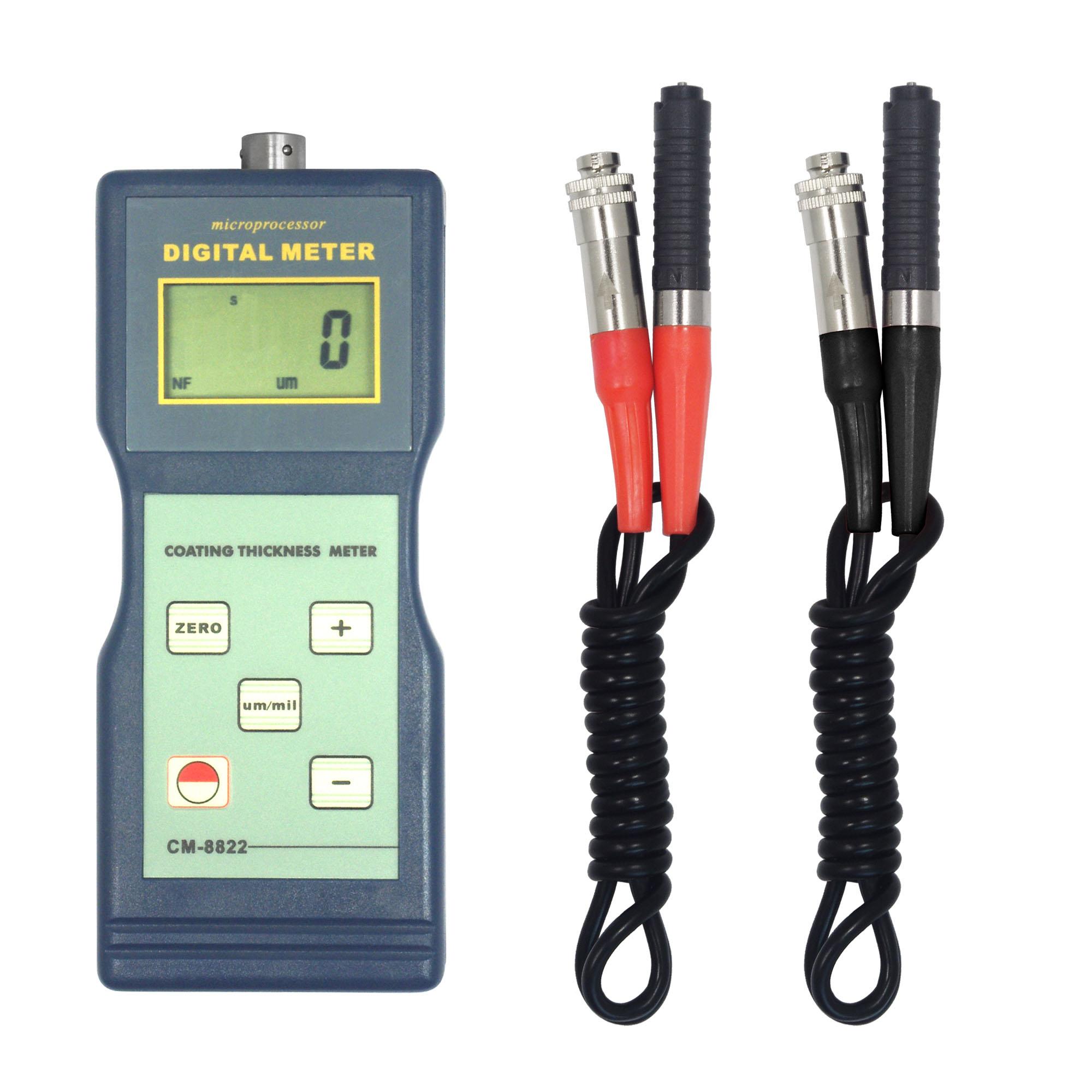 Landtek Coating Thickness Gauge Magnetic Induction Eddy Current F & Nf CM-8822FN