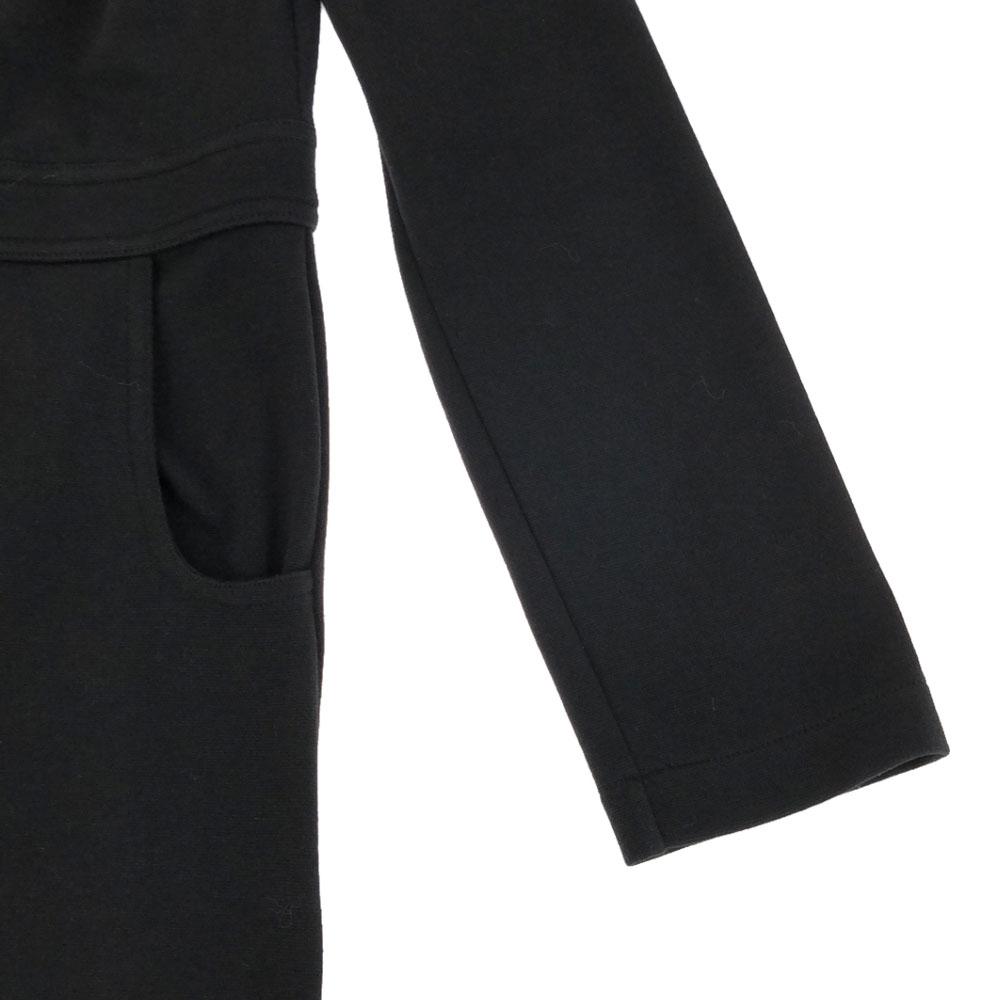 agnes b. Cotton Stainless Collar Coat 2 Black Women Used