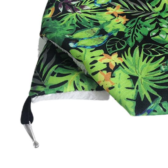 Hamster Nest Big Space Hanging Printing Keep Warm Double Layer Rest Cloth Christmas