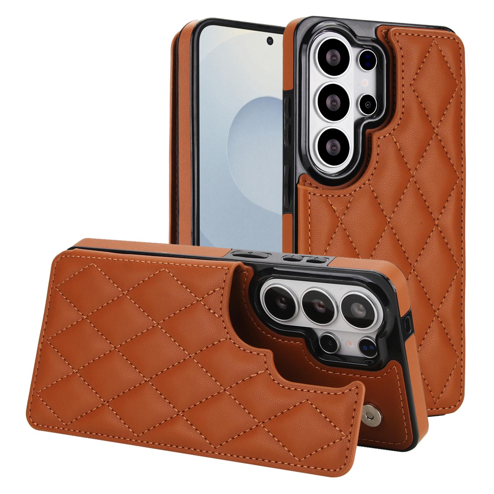 

Magnetic Cards Slot Wallet Leather Case for Samsung Galaxy S26 Ultra S25 Edge S24 Plus S25 S23 S22 S21 S20 FE A56 A36 A16 Cover Galaxy S23+