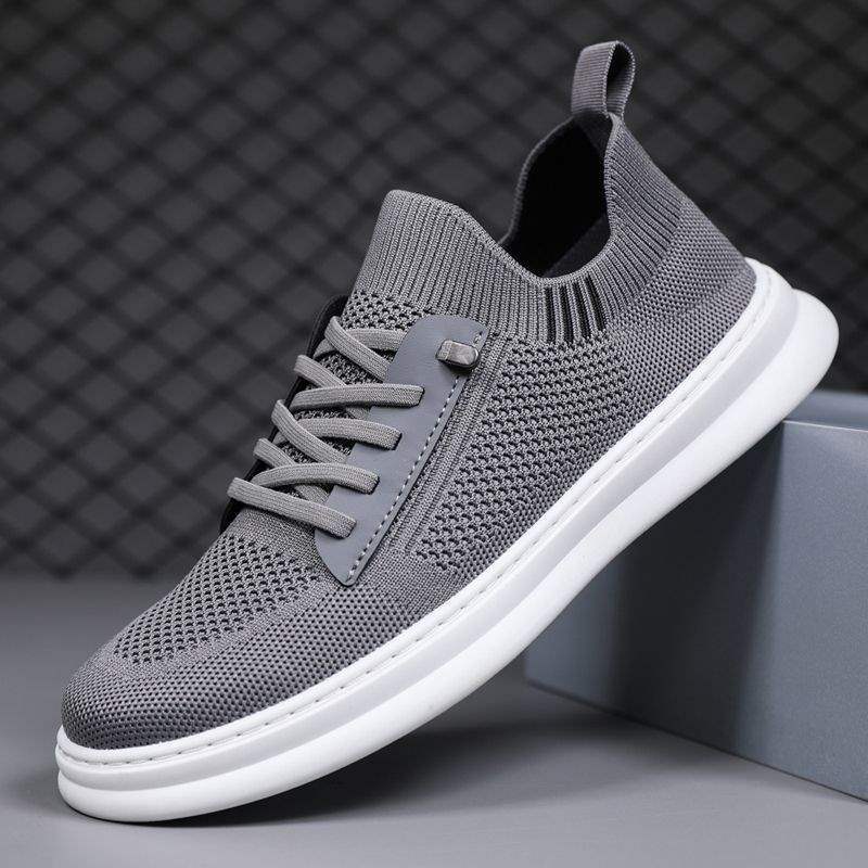 Spring Cloth Shoes One Pedal Lightweight Breathable Mesh Shoes Dad Shoes