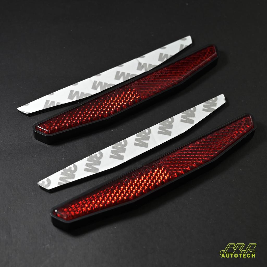 BAR AUTOTECH Reflector Protector Reflector Square Car Bike Bicycle Boat