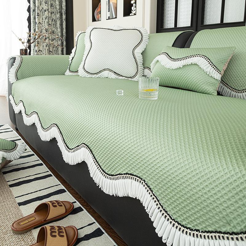 Cool Sofa Cushion Summer  New Cool Sofa Seat Cushion Universal Irregular One-Piece Sofa Cover