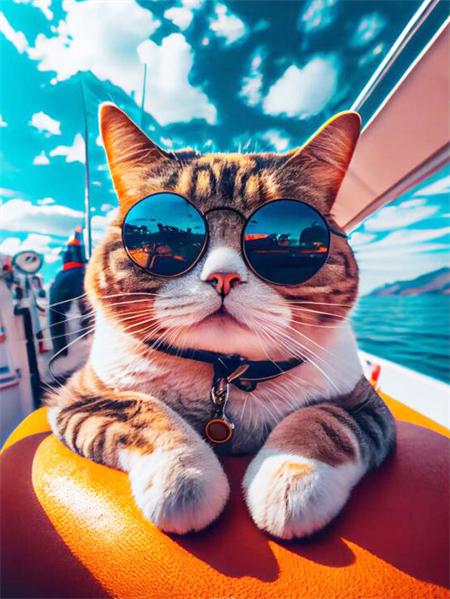 

Полная квадратная/круглая 5d Diy Алмазная картина Кошка Праздничная коллекция Вышивка Мозаика Животное Морской Декор для дома Full Round 20x30CM