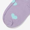 [fila Kids] All Over Heart Pattern Long Neck Socks  Fk3scf5356f Lvd  q0zFk3scf5356fLvd