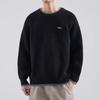 New sweater men's winter trendy brand heavy round neck autumn and winter loose casual lazy wind shoulder sleeve knitted sweater