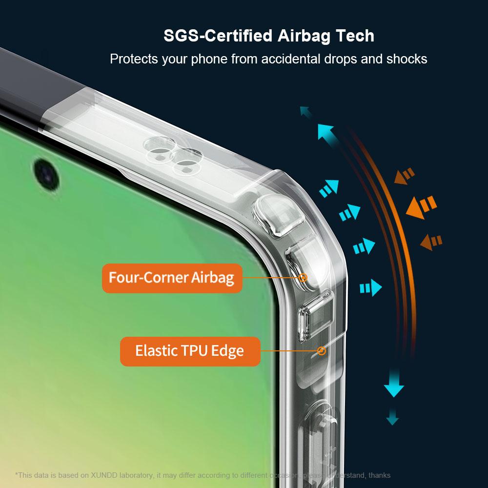 XUNDD Für Samsung Galaxy S26+ Hülle Sturzsicher TPU + Acryl Klare Rückseite Handyhülle