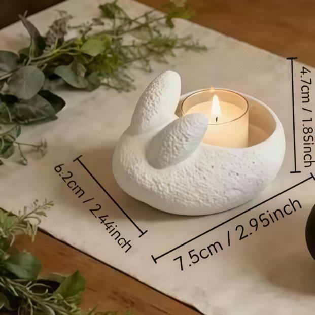 3D Printed Easter Bunny Tea Light Holder Ornament