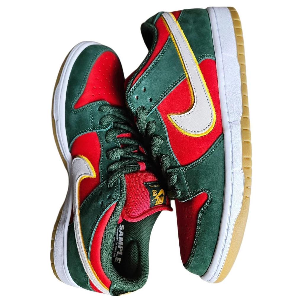 Nike SB Dunk Low PRM "Seattle Supersonics" Skateboard Shoes FZ1287-300