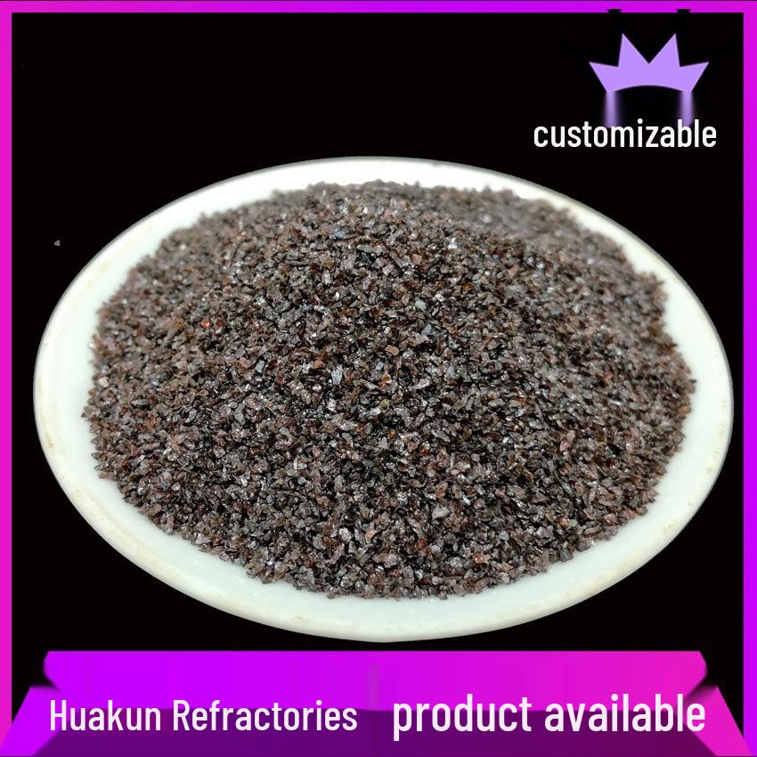 

Brown Corundum Abrasive 36#-80# for Sandblasting, Grinding, Rust Removal Level 3 46#