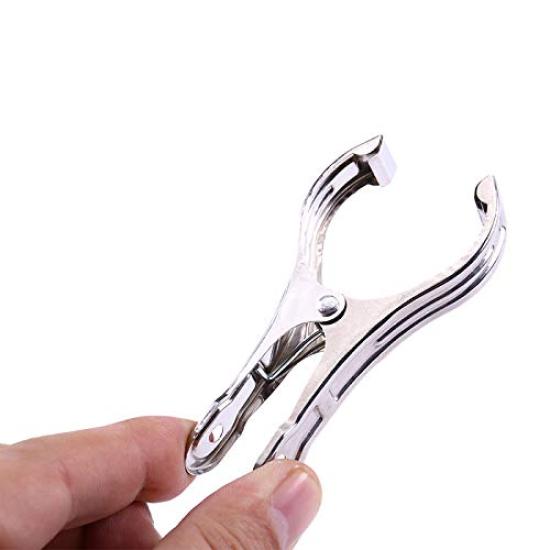 ASK Stainless Steel Pack of Rust Laundry Indoor Outdoor 6 Type A Clothespins, Medium, 9cm, 20, Clips, Pinch, Resistant, Strong, Windproof,