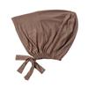 Muslim Women Inner Hijab Caps Stretch Adjustable Elastic Bonnet Tie Back Jersey Female Headwrap Turbante Mujer