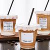 350/400/500/600Ml Clear Plastic Cups with Lids Straw Sturdy Iced Coffee Cups Disposable Plastic Smoothie Cups for Cold Drinks