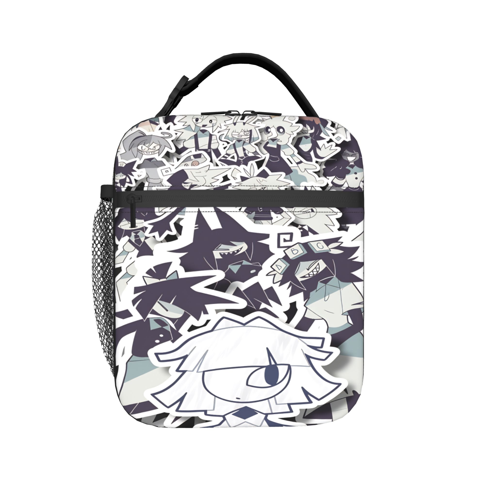 Sac à lunch Éducation Fondamentale Papier pour Hommes Boîte à lunch imprimée Sac isotherme pique-nique amusant Sac fourre-tout isolant portable en Oxford Sacs alimentaires as picture