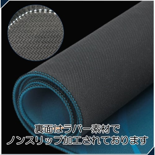 +Lsm Texas Hold'em Poker Mat, Digitally Printed Rubber Mat, 120x60cm (Deco Classic)