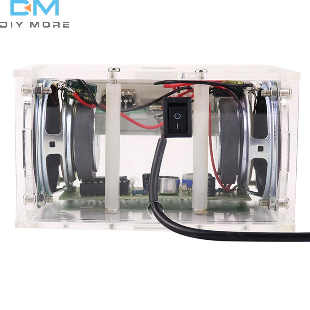 DIY Bluetooth Speaker Kit Electronics Soldering Project Practice Solder Assembly DIY Electronic Kit Component 3W*2 Speaker