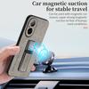 for Realme C67 4G Case Car Magnetic Holder Leather Phone Case for RealmeC67 c 67 RMX3890 4G Soft Silicone Shockproof Back Cover